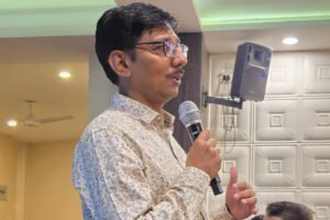 Discussion and interaction during Scientific Seminar on Homoeopathy by dr. bhagwat umale